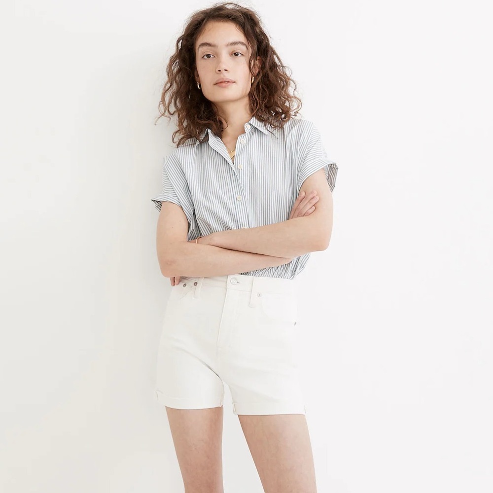 Madewell High Rise Denim Shorts